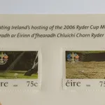 Irlanda Folha lenticular efeito 3D Ryder Cup 2006 5