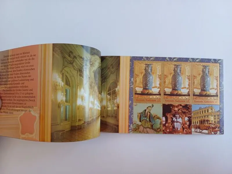 Carteira ONU-Viana Palácio de Schonbrun - 1998