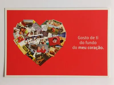 Postal CTT “Estás para sempre no meu coração 2008