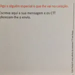Postal CTT “Estás para sempre no meu coração 2008 3