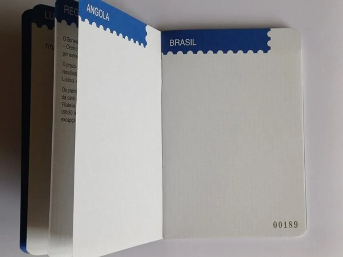 Passaporte filatélico Lubrapex 2003