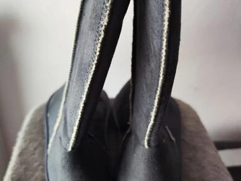 Botas estilo Pantufa acinzentadas n 41 da Justine 