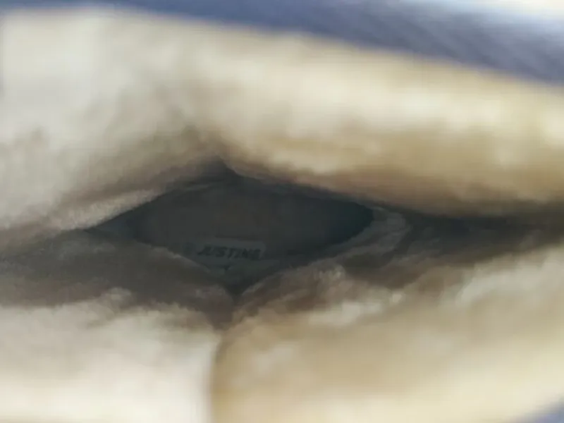 Botas estilo Pantufa acinzentadas n 41 da Justine 