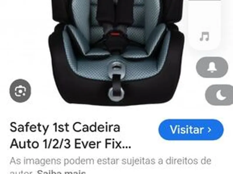 cadeira de criança para automóvel até 4 anos