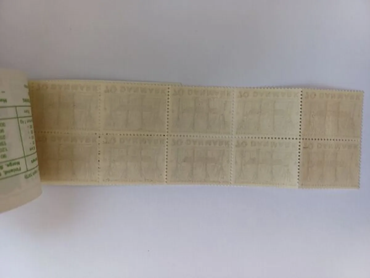 Dinamarca Carteira Ano Europeu da Arquitetura 1975