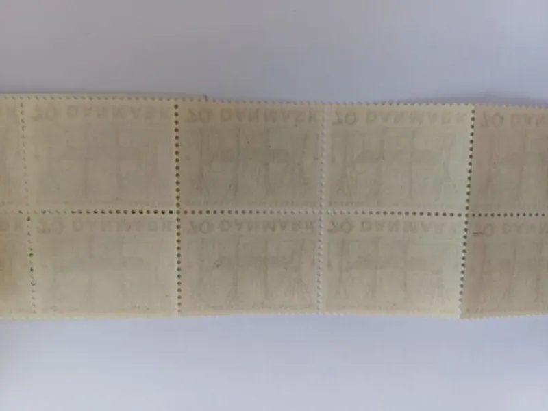 Dinamarca Carteira Ano Europeu da Arquitetura 1975