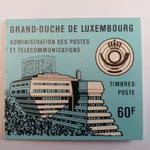 Luxemburgo Carteira Centenário Robert Schuman1986 2