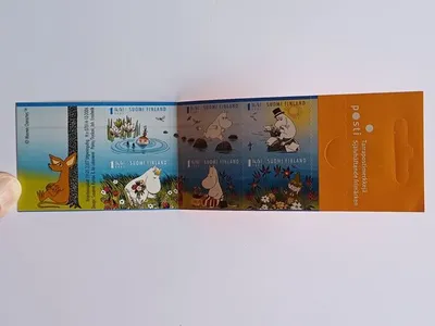 Filatelia Finlândia – Carteira Moomins 2007