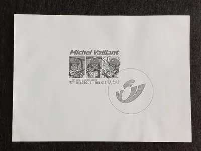 Prova preto e branco do selo Michel Vaillant, 2005