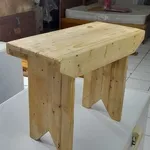 3 peças em madeira 1