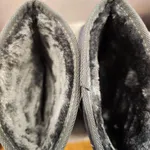 Botas estilo Pantufa acinzentadas n40 da Justine  4