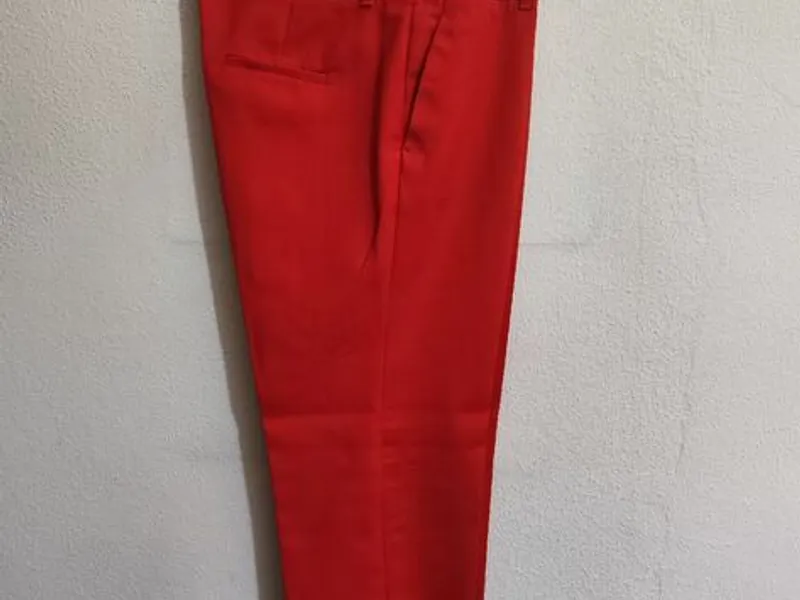 Calças clássicas Zara Woman vermelhas n*42 