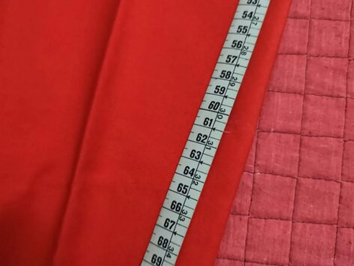 Calças clássicas Zara Woman vermelhas n*42 