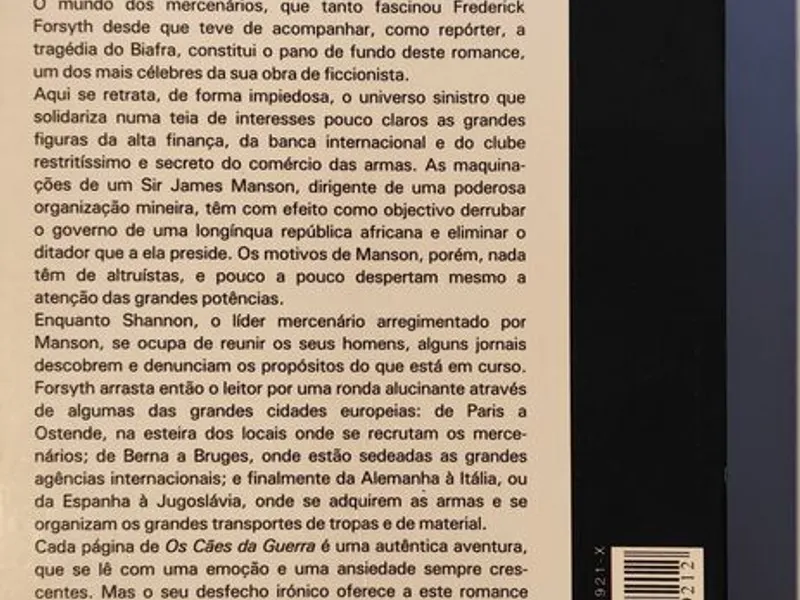 Os Cães da Guerra - Frederick Forsyth