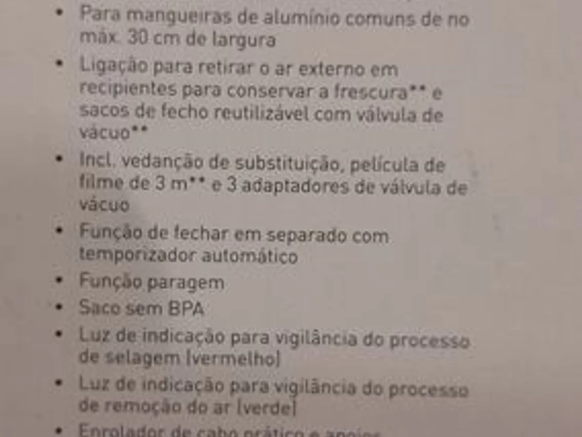 Máquina de selar Silvercrest