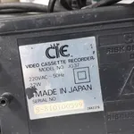 Leitor VHS e lote de cassetes 4