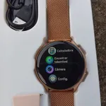 Smartwatch Modelo G35 Dourado  8