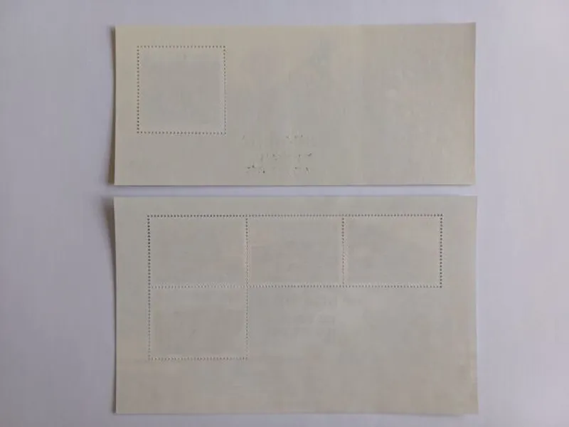 Blocos Stampa 2005 Borboletas e Caminhos de Ferro