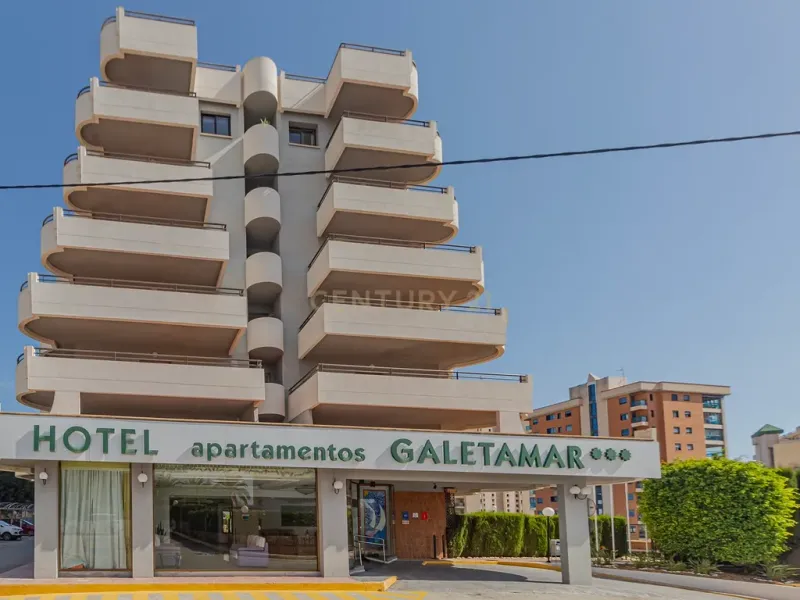 Estudio en el Hotel Galetamar de Calpe a pocos metros del mar – Ideal inversión o uso propio