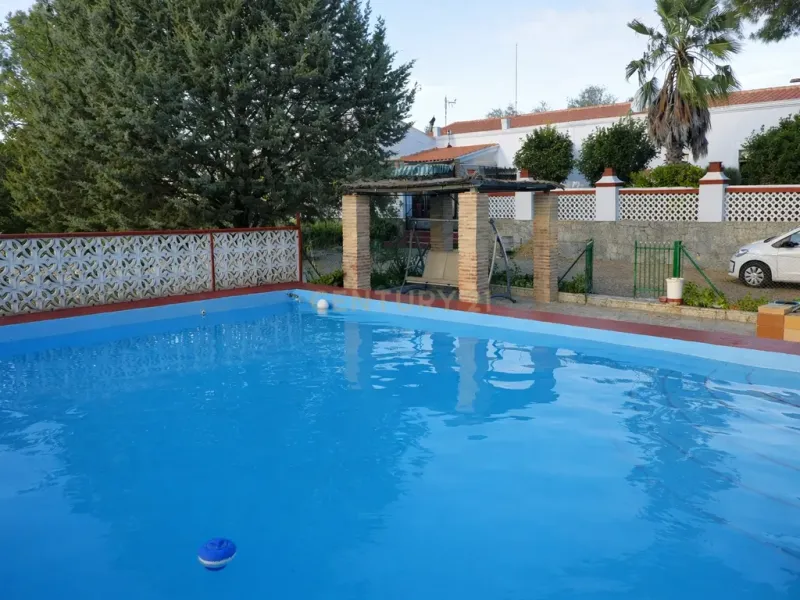 🌿 Finca con olivar en Zafra: 30.000 m² de terreno + casa 255 m² con piscina y dos porches 🏡☀️