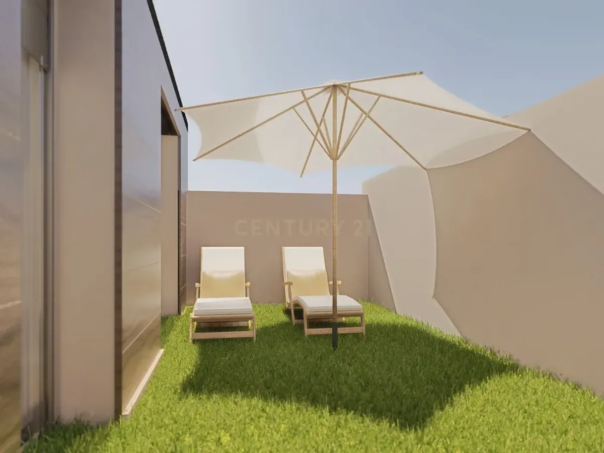 Planta baja a estrenar con gran patio en Jaume Pinent – Barcelona