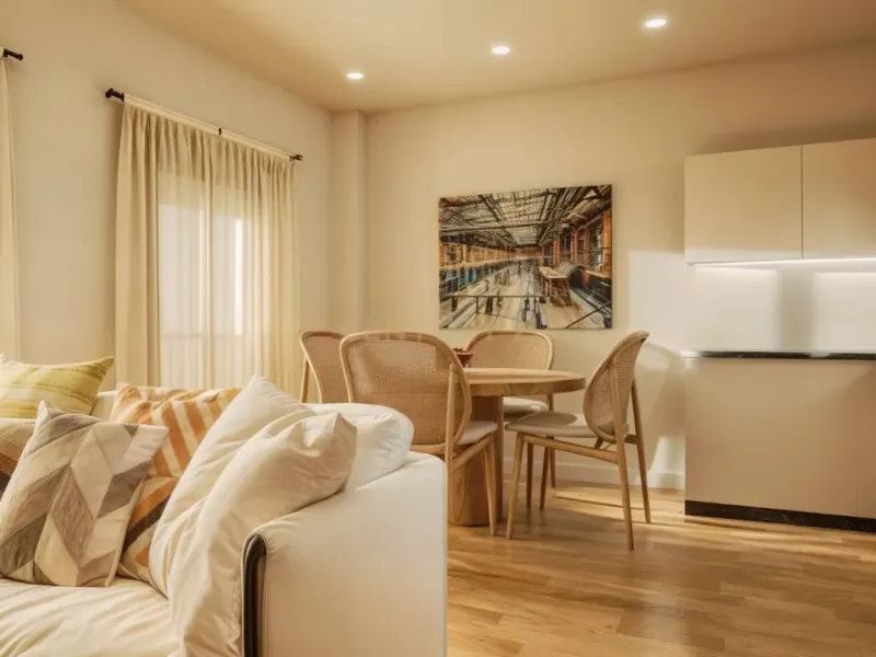 Planta baja a estrenar con gran patio en Jaume Pinent – Barcelona