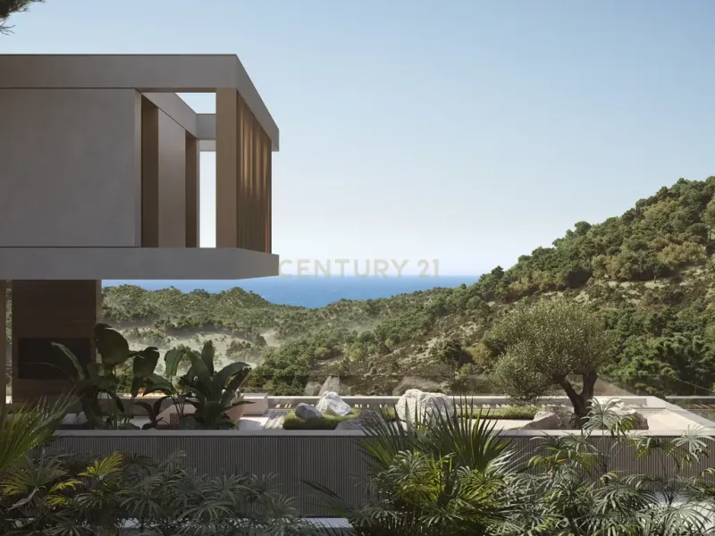 Una exclusiva residencia moderna en las colinas de Benahavís