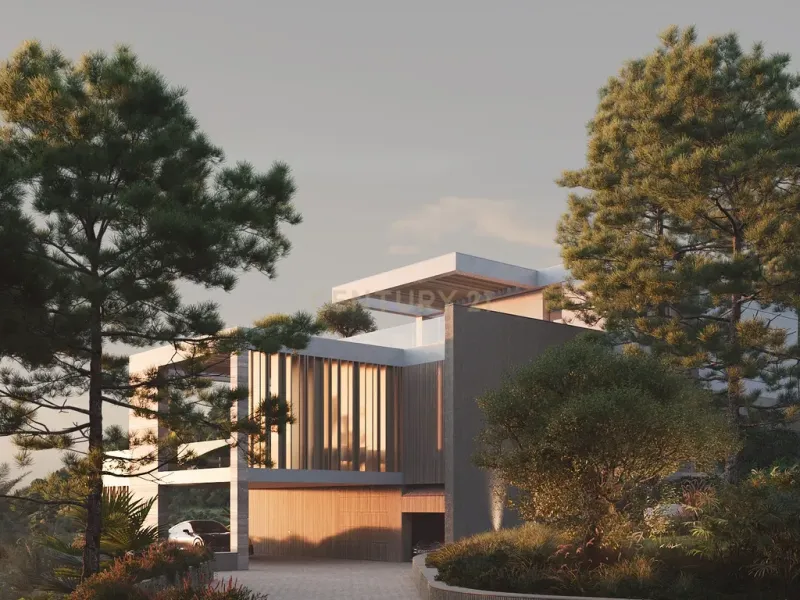 Una exclusiva residencia moderna en las colinas de Benahavís