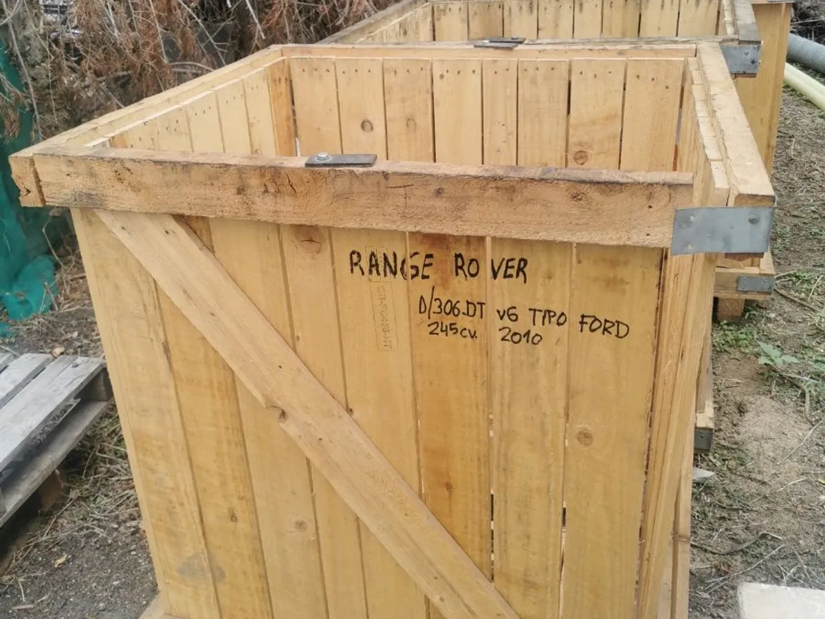 CAJONES MADERA MACIZA PARA EMBALAJE ALMACENAMIENTO