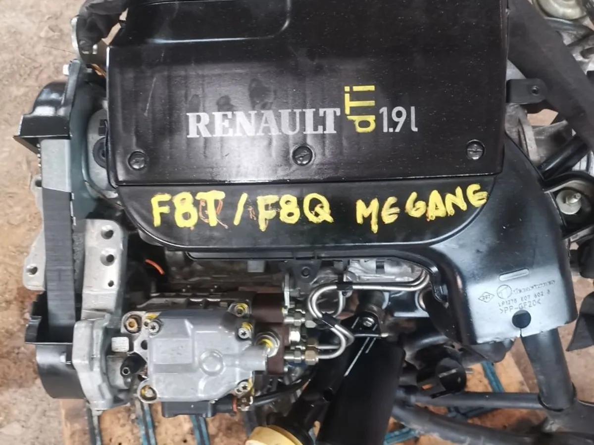 MOTOR RENAULT MEGANE 1.9l.DTi Tipo F8T de 90cv.'01
