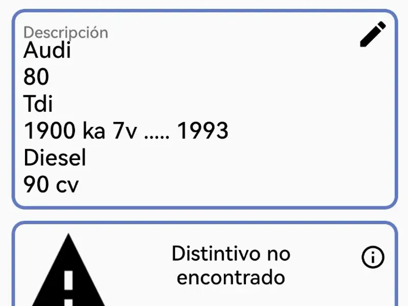 DESPIECE COMPLETO AUDI 80 1.9Tdi '95.