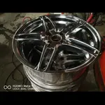 LLANTAS 17X7" CROMADAS AUDI. VW. SEAT. Validas VAG 1