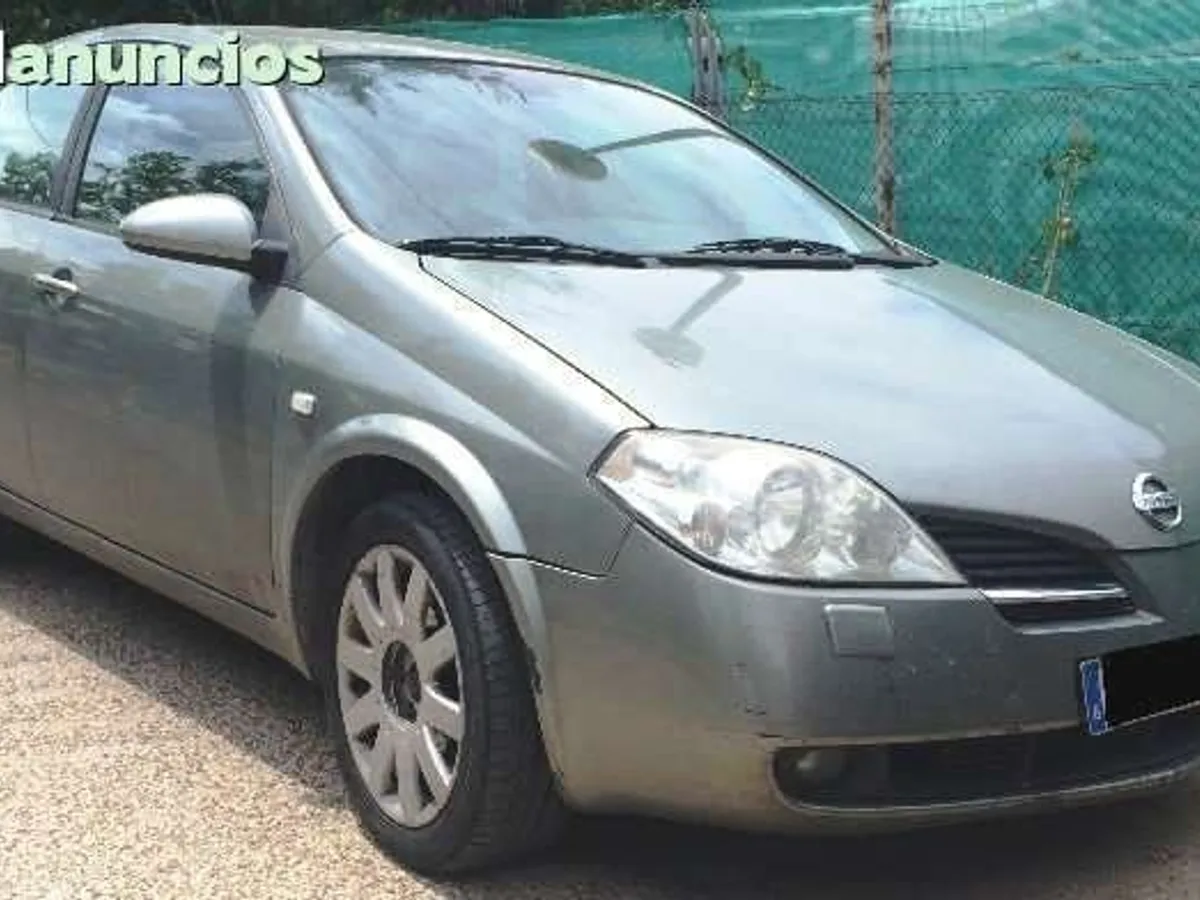 DESPIECE COMPLETO NISSAN PRIMERA 2.2D 6Vel. 2.006