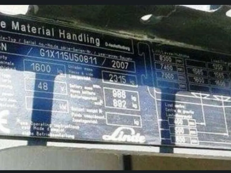 Carretilla retractil LINDE mod. r16s serie Active