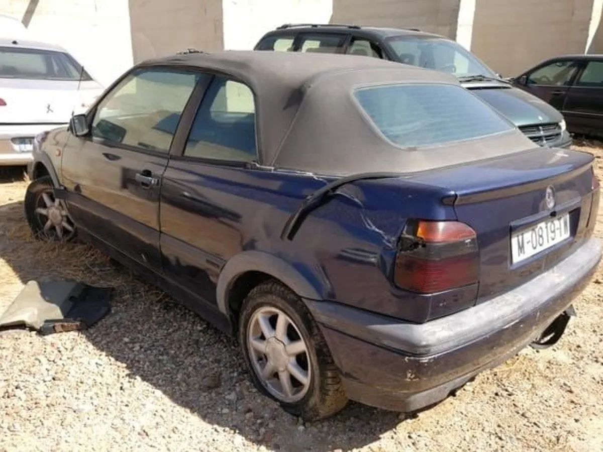 DESPIECE COMPLETO VW GOLF Mk3 CABRIO 1.8 75cv.