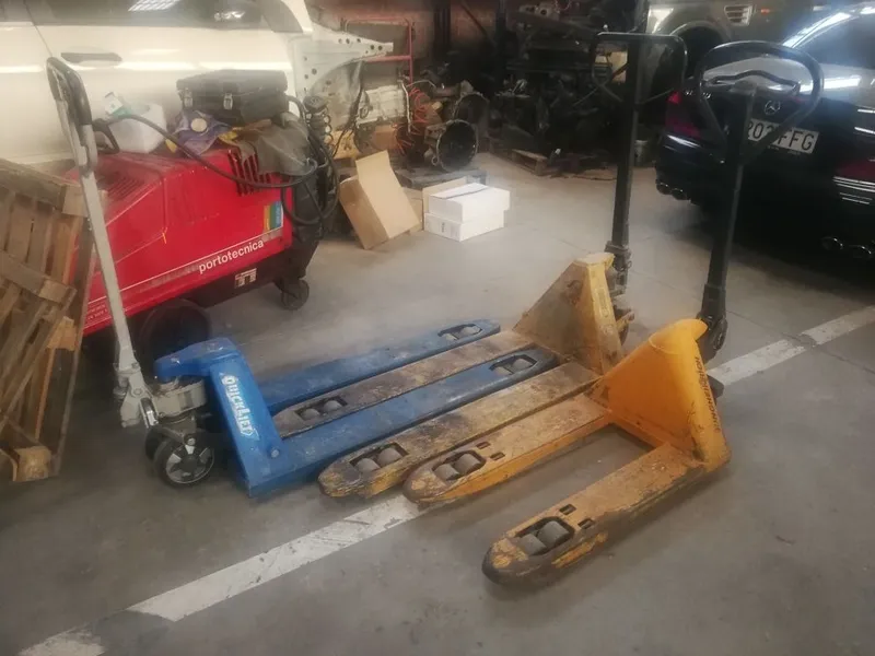 TRASPALET  JUNGHEINRICH de 2.500Kg.