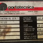 Hidrolimpiadora PORTOTECNICA SYNCRON DS 2575 TURBO 4