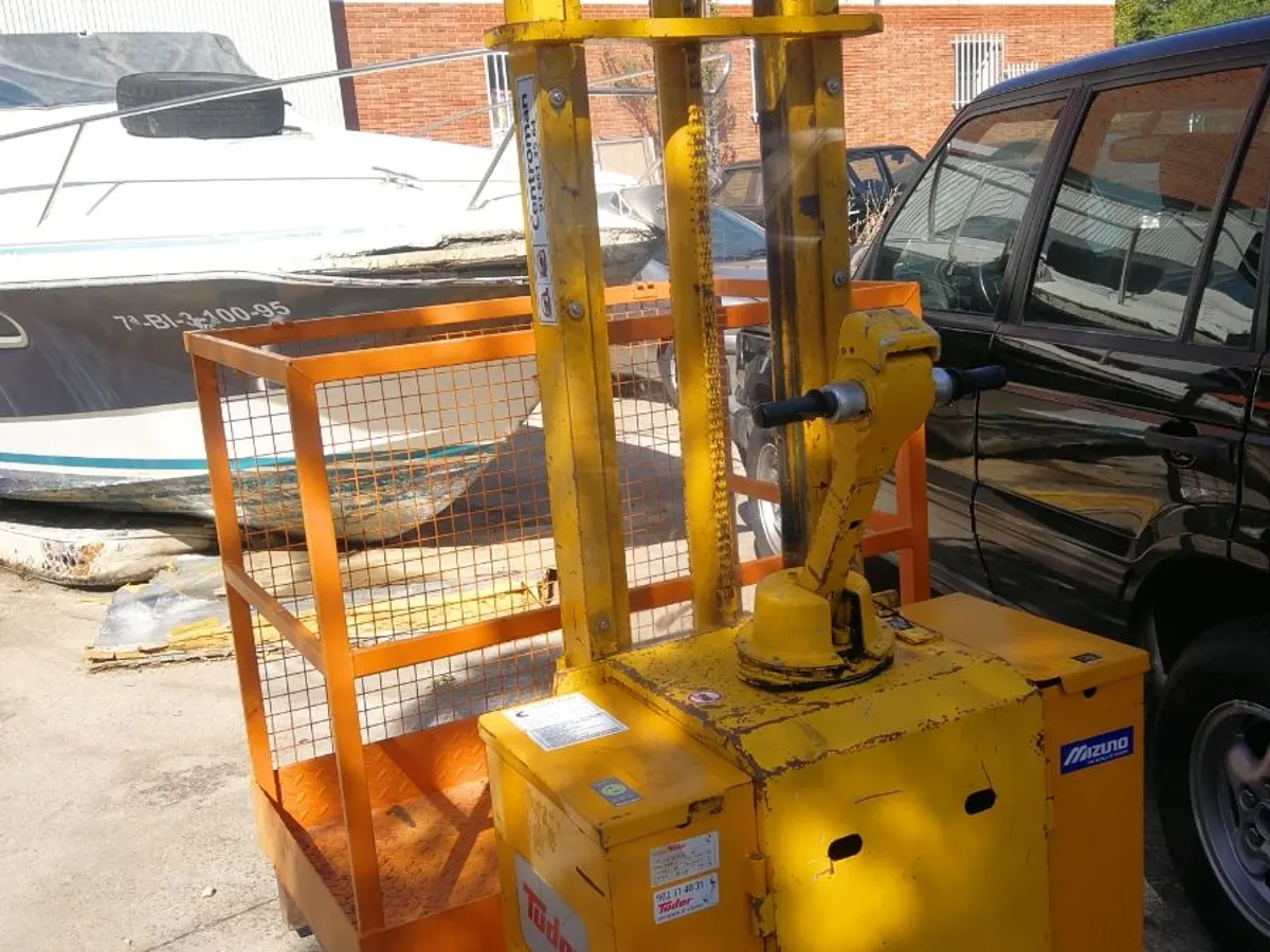 APILADOR ELECTRICO PRAT con BATERÍAS EXIDE