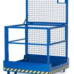 CESTA DE TRABAJO CON RUEDAS PARA  CARRETILLAS ELEV 2