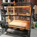 CESTA DE TRABAJO CON RUEDAS PARA  CARRETILLAS ELEV 4