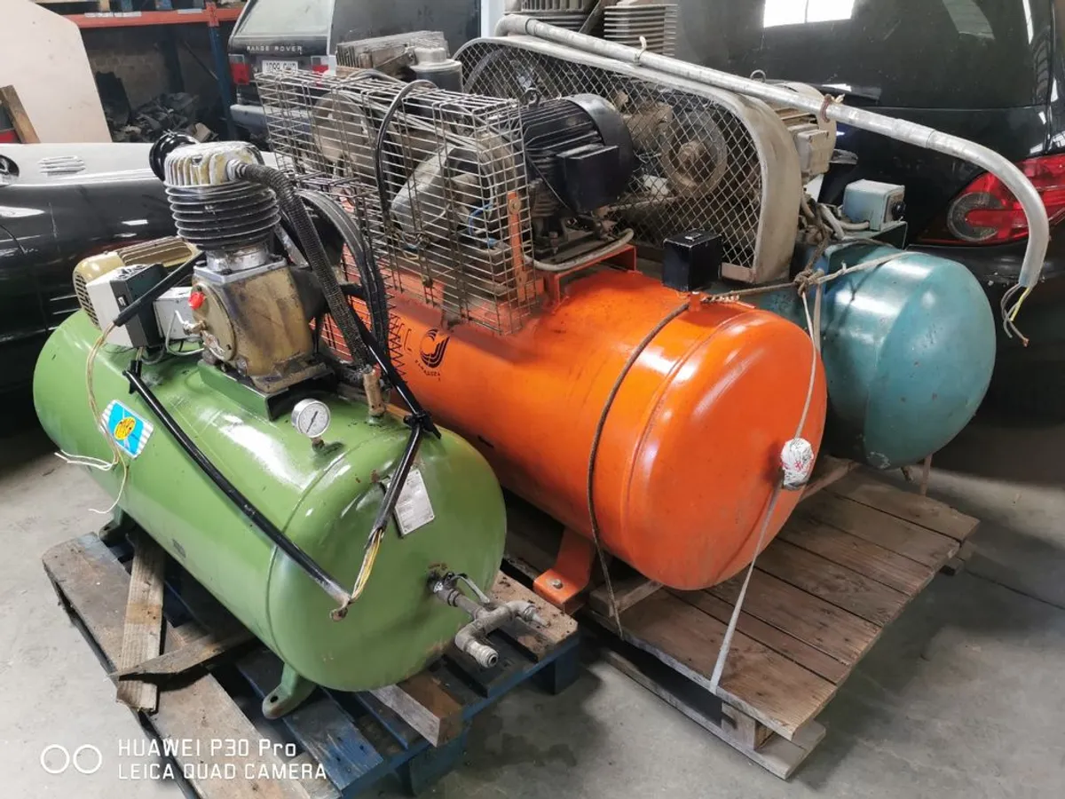 COMPRESORES de AIRE INDUSTRIALES TRIFASICO 380v.