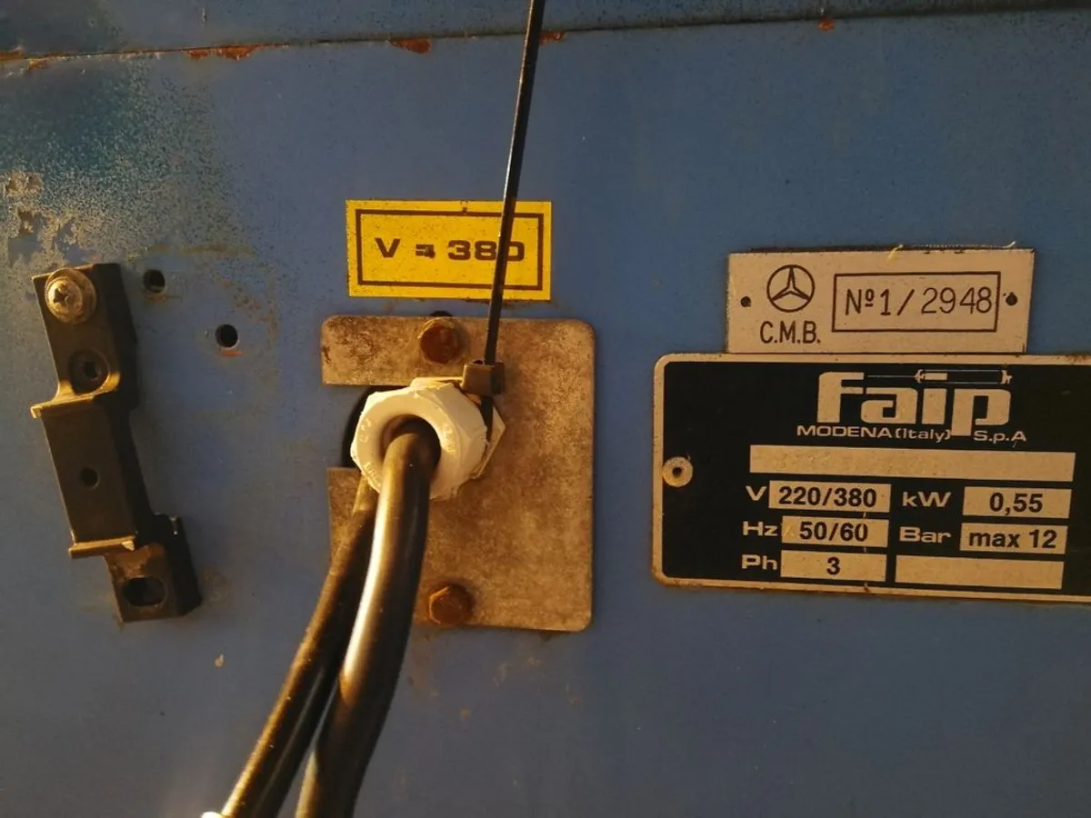 DESMONTADORA PROFESIONAL FAIP F40 220/380vol.