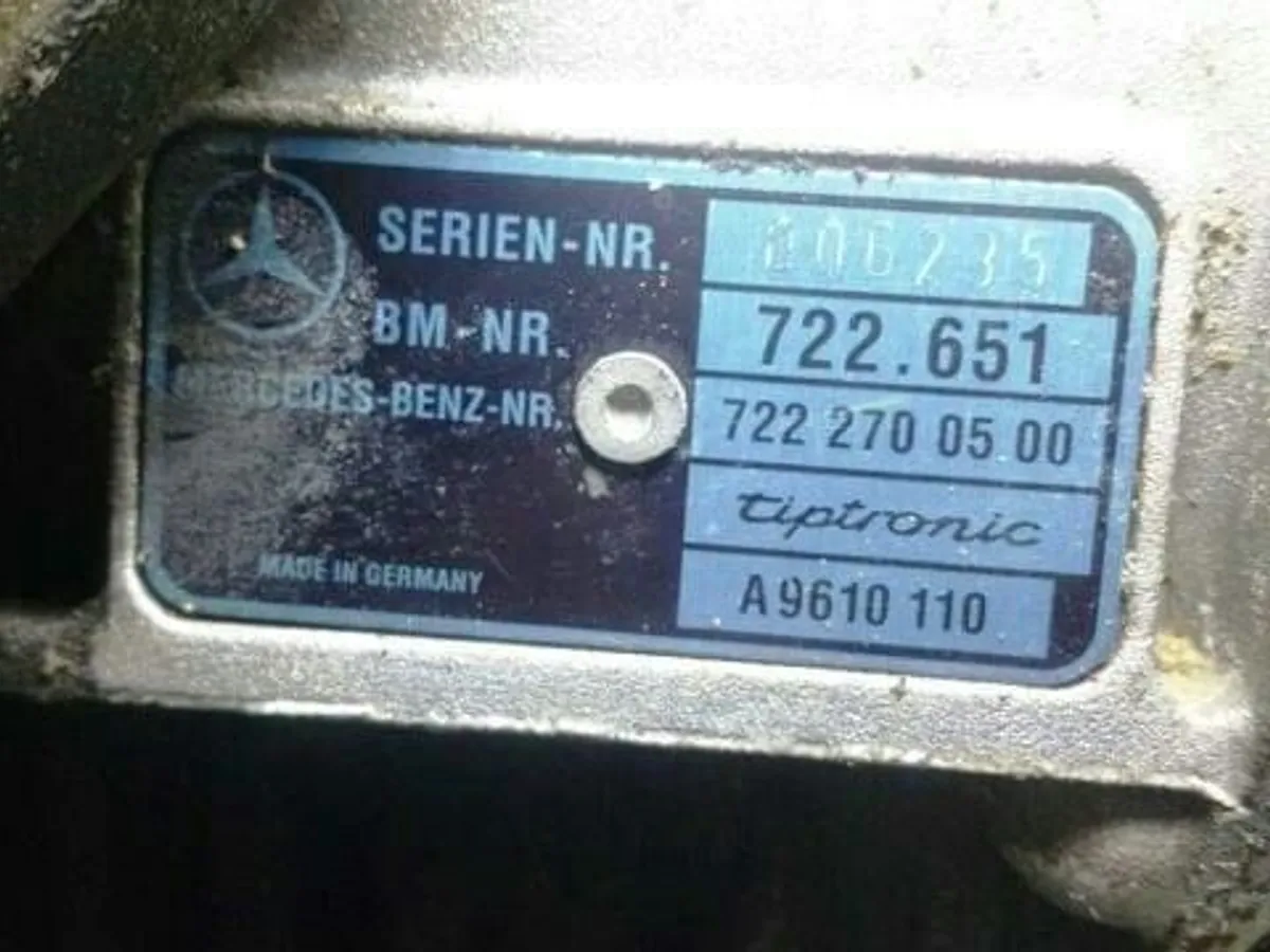 CAJA TRIPTONIC AUT.PORSCHE 911,993,996