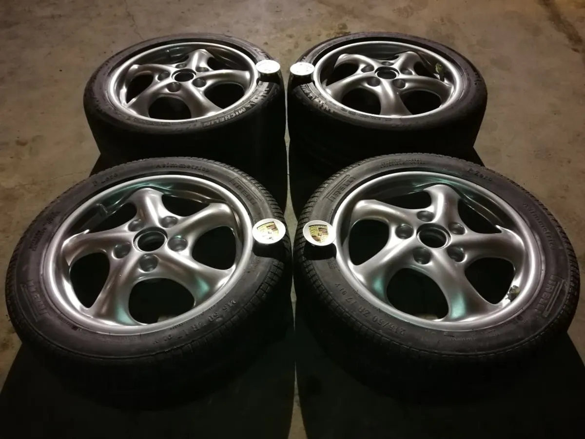 LLANTAS PORSCHE TURBO 17" PIRELLI PILOT SPORT NUEV