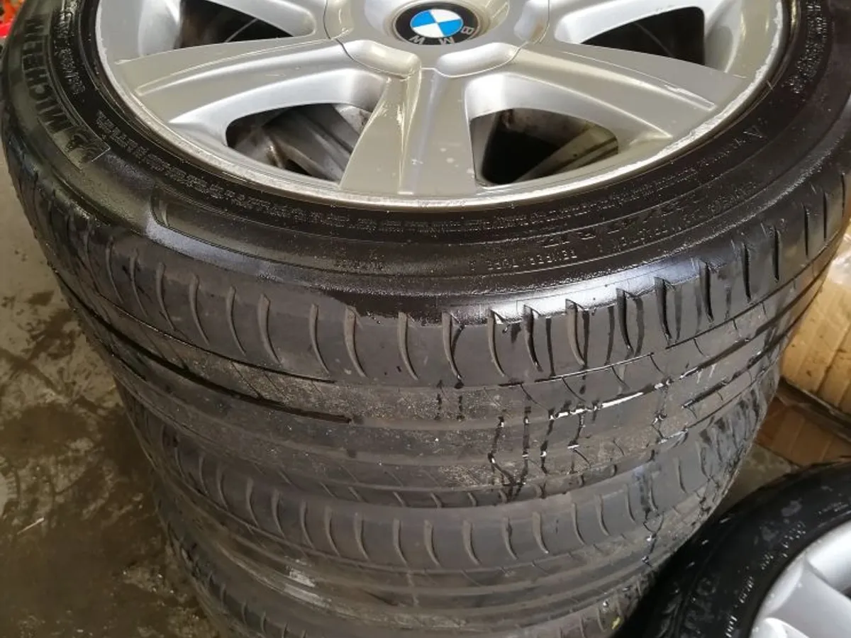 LLANTAS BMW ORIGINALES 17x7" y MICHELIN 225/45R17