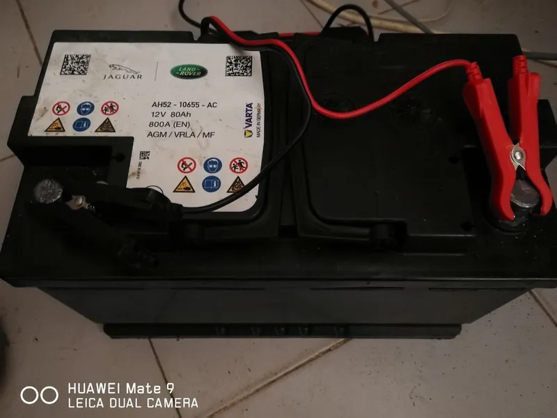 BATERIA VARTA AGM 80Ah.800AMP. JAGUAR LAND ROVER