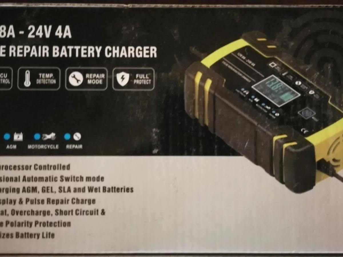 CARGADOR BATERIA INTELIGENTE 12/24v10AMP