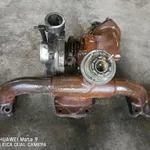 COLECTOR ESCAPE CON TURBO GARRET LAND ROVER 200Tdi 2