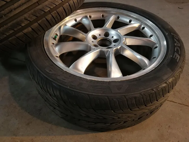 LLANTAS SLR 20" MERCEDES SLR DOBLE MEDIDA y GOMAS