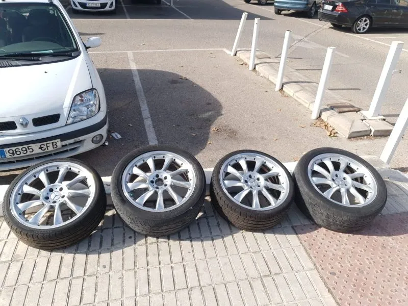 LLANTAS SLR 20" MERCEDES SLR DOBLE MEDIDA y GOMAS